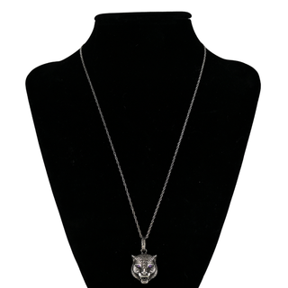 GUCCI | Garden Feline Head Pendant Necklace