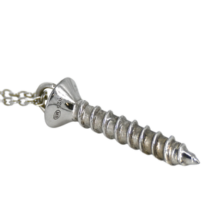 &nbsp; | Sterling Silver Screw Necklace