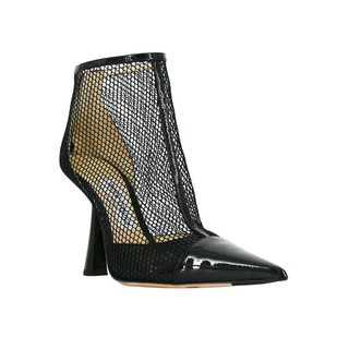 JIMMY CHOO | Mesh Cage Patent Heels