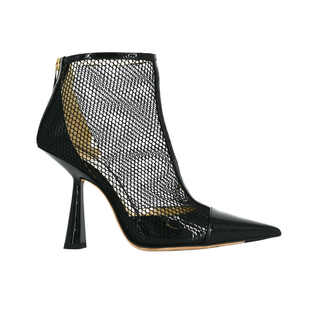 JIMMY CHOO | Mesh Cage Patent Heels