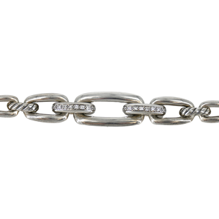 DAVID YURMAN | Wellesley Diamond Link Long Necklace