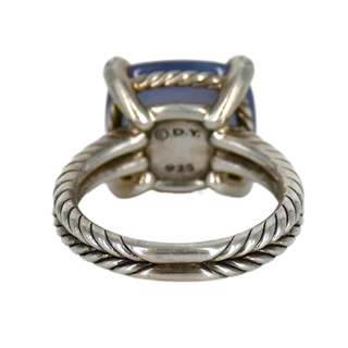 DAVID YURMAN | Chatelaine Blue Chalcedony & Diamond Ring