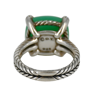 DAVID YURMAN | Chatelaine Green Chrysoprase & Diamond Ring