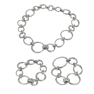 DAVID YURMAN | Crossover Diamond Convertible Statement Necklace