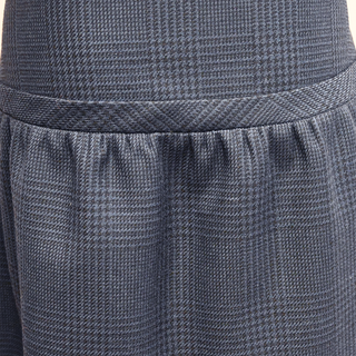 STELLA MCCARTNEY | Blue Houndstooth Mini Skirt