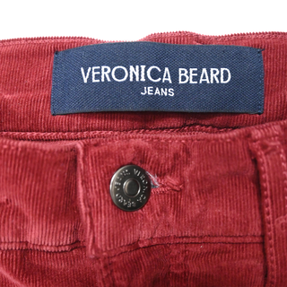 VERONICA BEARD | Carson Oxblood Corduroy Flare Pants