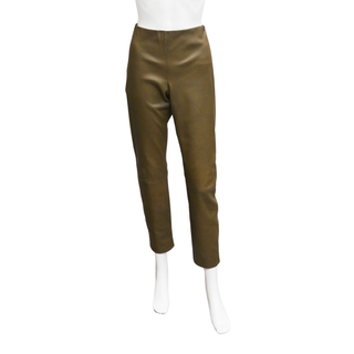 VINCE | Cropped Leather Pants