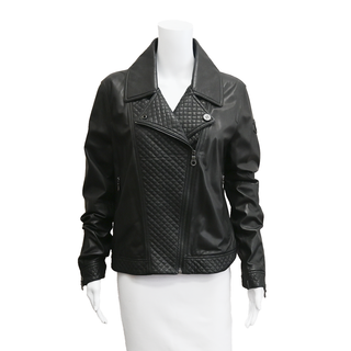 Black Leather Biker Jacket