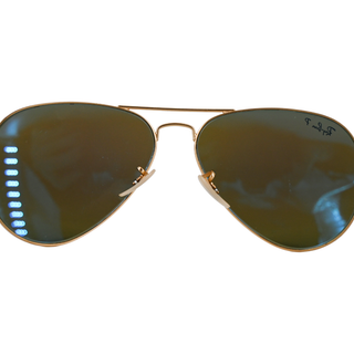 RAY BAN | Gold Aviator Sunglasses