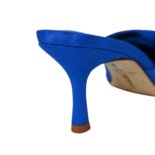 LARROUDE | Mini Elle Bow Mid Heel Pumps