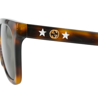 GUCCI | GG Star Tortoiseshell Sunglasses