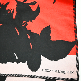 ALEXANDER MCQUEEN | Multicolored Floral Print Shawl