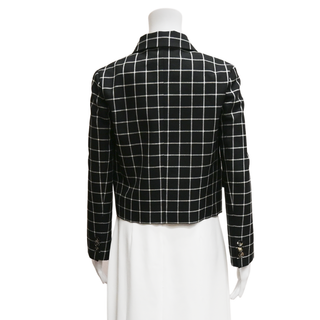 MARNI | Check Print Cropped Jacket