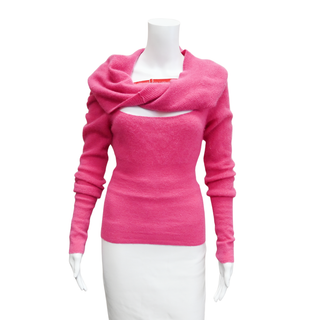 La Montagne 'La Maille Ascua' Pink Knit Top