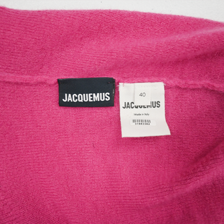 JACQUEMUS | La Montagne 'La Maille Ascua' Pink Knit Top