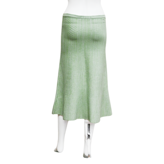 VICTORIA BECKHAM | Fluted Knit Midi Skirt