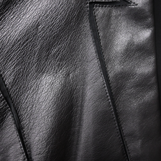 LAFAYETTE 148 | Black Paneled Leather Jacket