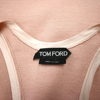 TOM FORD | Pale Pink Cashmere-Blend Tank Top