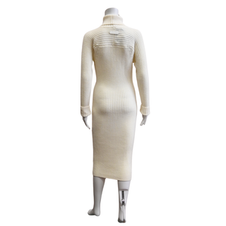 TOM FORD | Cream Wool Sweater Dress