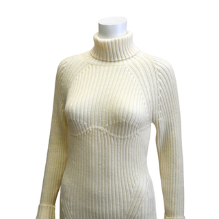 TOM FORD | Cream Wool Sweater Dress