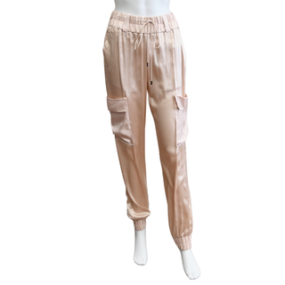 TOM FORD | Pale Pink Satin Track Pants