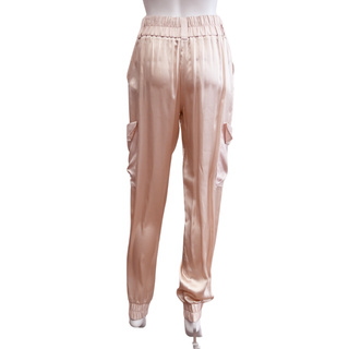 TOM FORD | Pale Pink Satin Track Pants