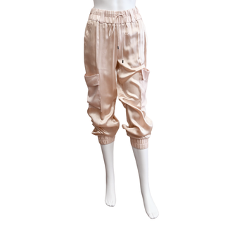 TOM FORD | Pale Pink Satin Track Pants