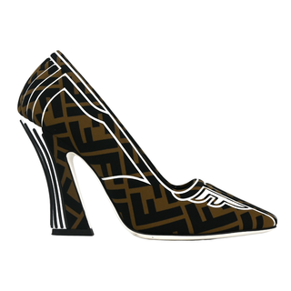 FENDI | FFreedom Zucca Pumps