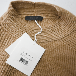 THE ROW | Angel Caramel Melange Knit Sweater