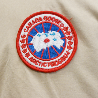 CANADA GOOSE | Khaki Down-Filled Coat