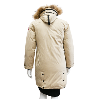 CANADA GOOSE | Khaki Down-Filled Coat