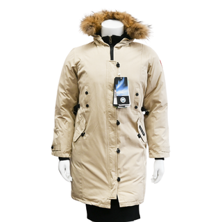 CANADA GOOSE | Khaki Down-Filled Coat