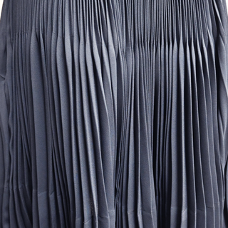 VINCE | Navy Pleated Mini Skirt