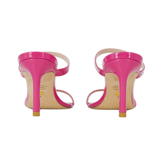 STUART WEITZMAN | Aleena Pink Patent Strappy Heels