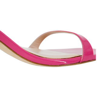 STUART WEITZMAN | Aleena Pink Patent Strappy Heels