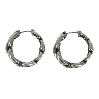 Wellesley Diamond Hoop Earrings