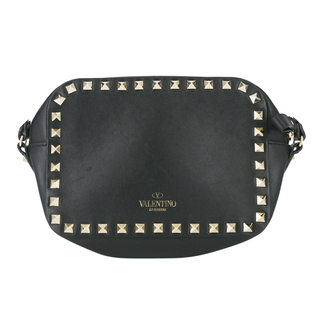 VALENTINO | Rockstud Small Black Crossbody Bag