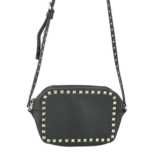 VALENTINO | Rockstud Small Black Crossbody Bag