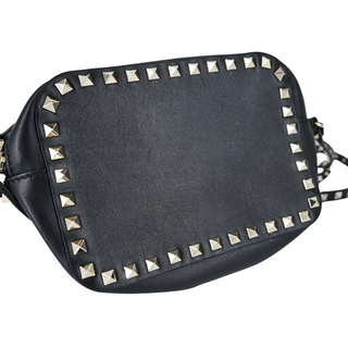 VALENTINO | Rockstud Small Black Crossbody Bag