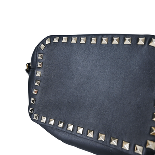 VALENTINO | Rockstud Small Black Crossbody Bag