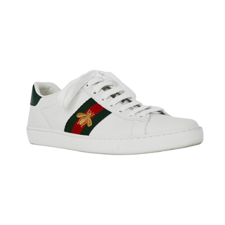 GUCCI | Ace Bee Leather Sneakers