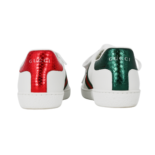 GUCCI | Ace Bee Leather Sneakers