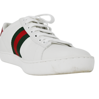 GUCCI | Ace Bee Leather Sneakers