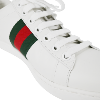 GUCCI | Ace Bee Leather Sneakers