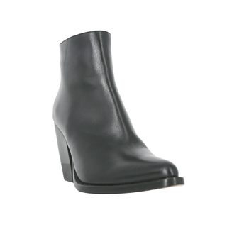 CHLOE | Rylee Black Leather Ankle Booties