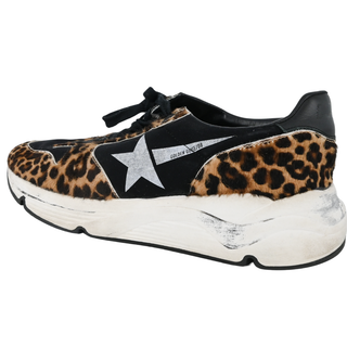 GOLDEN GOOSE | Animal-Print Running Sneakers