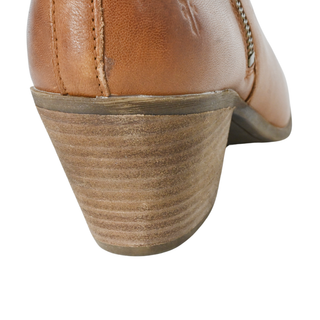 FRYE | Tan Leather Ankle Booties