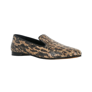 M.GEMI | Animal-Print Embossed Loafers