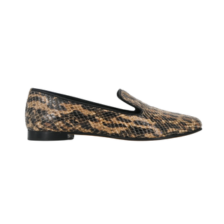 M.GEMI | Animal-Print Embossed Loafers