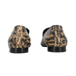 M.GEMI | Animal-Print Embossed Loafers